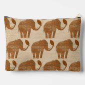 Elephant Tribal Kunstontwerp Etui (Achterkant)