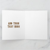 Elephant Tribal Kunstontwerp Kaart (Binnen)