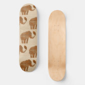 Elephant Tribal Kunstontwerp Persoonlijk Skateboard (Voorkant)