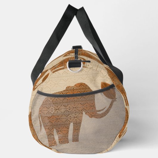 Elephant Tribal Kunstontwerp Plunjezak (Rechts)