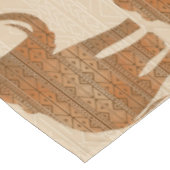Elephant Tribal Kunstontwerp Tafelkleed (Gekanteld)