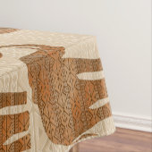 Elephant Tribal Kunstontwerp Tafelkleed (Voorbeeld)