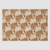 Elephant Tribal Kunstontwerp Tissuepapier (Voorkant)