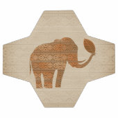 Elephant Tribal Kunstontwerp Voetbal (Enkel)