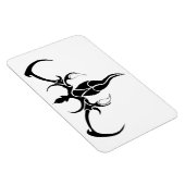 Elephant Tribal Tattoo - Zwart-wit Magneet (Rechterzijde)