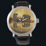 Elephant Trio Wildlife polshorloge Horloge<br><div class="desc">Elephant Trio Wildlife polshorloge</div>