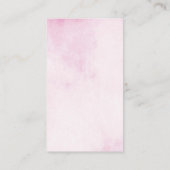 Elephant Tropical Summer Floral Diaper Raffle Informatiekaartje (Achterkant)