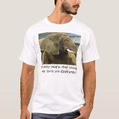 Elephant Tusk T-shirt (Voorkant)