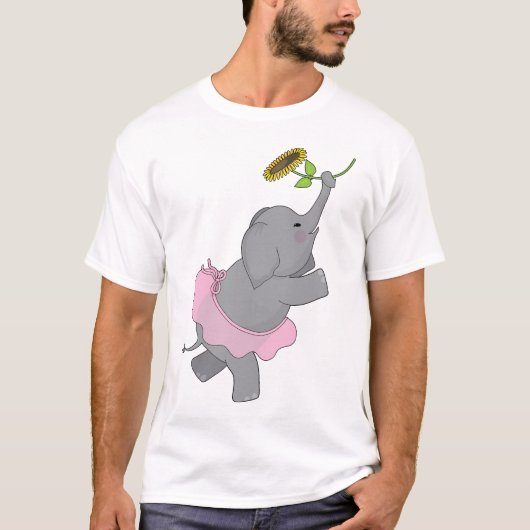 Elephant Tutu T-shirt (Voorkant)