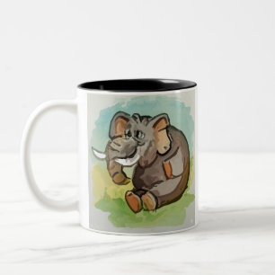 Elephant Tweekleurige Koffiemok