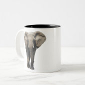 Elephant Tweekleurige Koffiemok (Voorkant links)