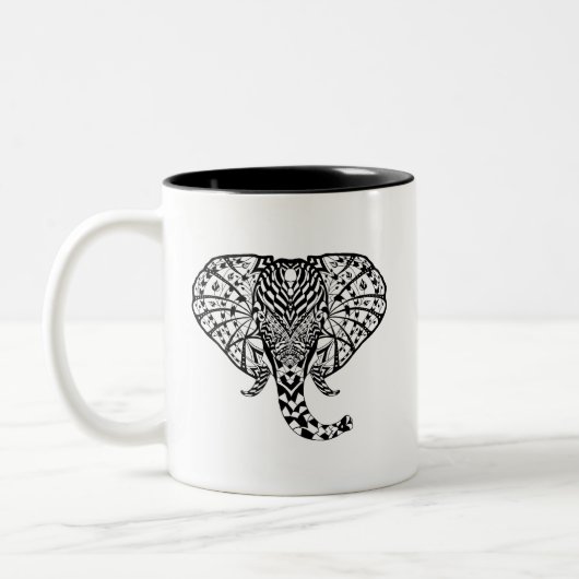 Elephant Tweekleurige Koffiemok (Links)