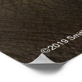 Elephant Up-Close Poster (Hoek)