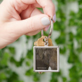 Elephant Up-Close Sleutelhanger (Hand)