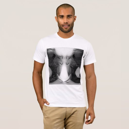 Elephant V-Neck T-shirt (Voorkant volledig)