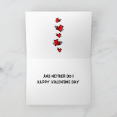 Elephant Valentijn Card Feestdagen Kaart (Binnen)