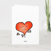 Elephant Valentijn Feestdagen Kaart (Achterkant)