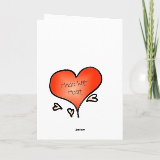 Elephant Valentijn Feestdagen Kaart (Achterkant)