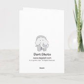 Elephant Valentijn Kaart (Achterkant)