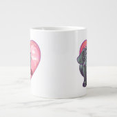 Elephant Valentijnsdag Grote Koffiekop (Voorkant)