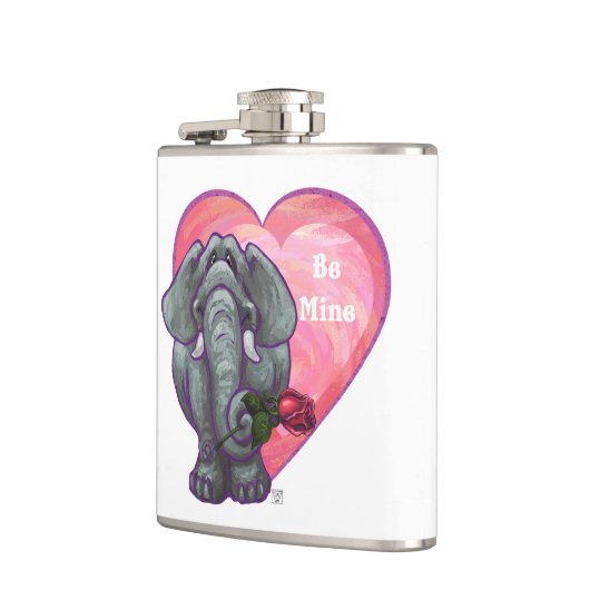 Elephant Valentijnsdag Heupfles (Links)