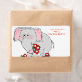 Elephant Valentijnsdag Labels (Insitu)