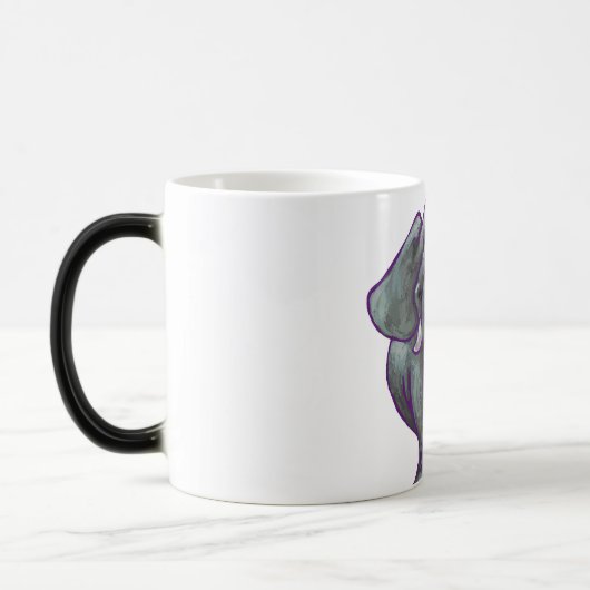 Elephant Valentijnsdag Magische Mok (Links)