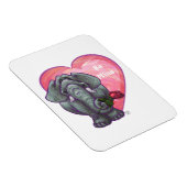 Elephant Valentijnsdag Magneet (Rechterzijde)
