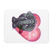 Elephant Valentijnsdag Magneet (Horizontaal)