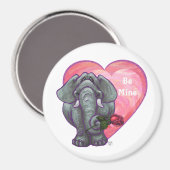 Elephant Valentijnsdag Magneet (Voorkant / Achterkant)