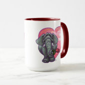 Elephant Valentijnsdag Mok (Voorkant rechts)