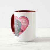 Elephant Valentijnsdag Mok (Voorkant links)