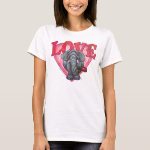 Elephant Valentijnsdag T-shirt