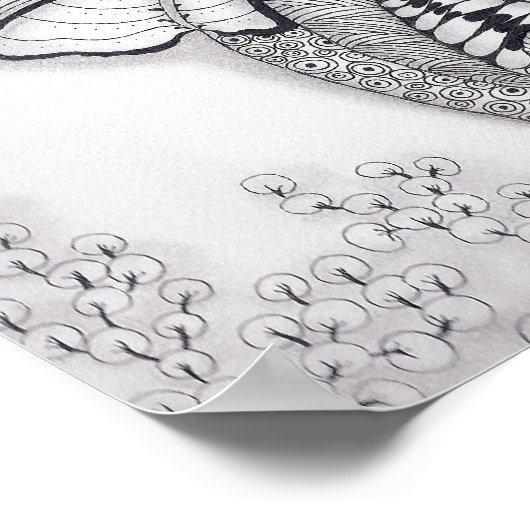 Elephant van volledige grootte poster (Hoek)