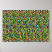 Elephant - Verborgen 3D-afdrukken Poster (Voorkant)