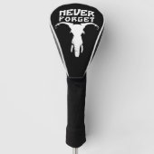 Elephant vergeet nooit golfheadcover (Voorkant)