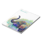 Elephant vergeet nooit "Remeber" Notitieblok (Linkerzijde)