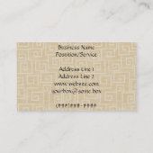 Elephant Visitekaartje (Achterkant)