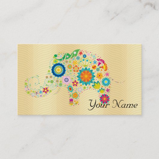 Elephant Visitekaartje (Voorkant)