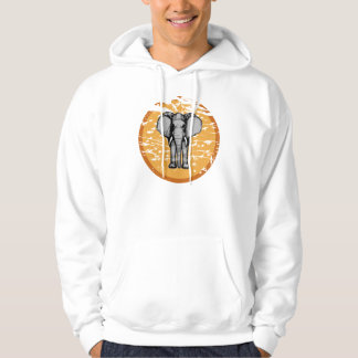 Elephant, Vogels, en de de Ontwerper van de Zon v Hoodie