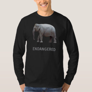 Elephant voor bedreigde diersoorten t-shirt