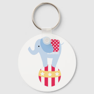 Elephant voor Circus Ball Sleutelhanger