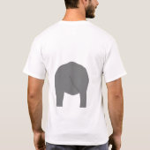 Elephant voor en achter shirt (Achterkant)