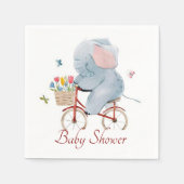 Elephant voor fietsen servet (Voorkant)