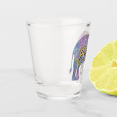 Elephant voor gekantelde boten shot glas (Links)
