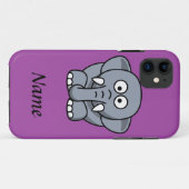 Elephant voor gepersonaliseerde Cartoon Case-Mate iPhone Case (Achterkant (horizontaal))