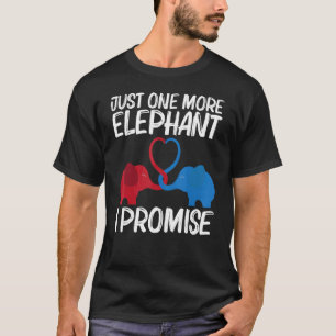 Elephant voor mannen Wilde Park Animal T-shirt