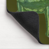 Elephant voor nationale watermeloendag muismat (Hoek)