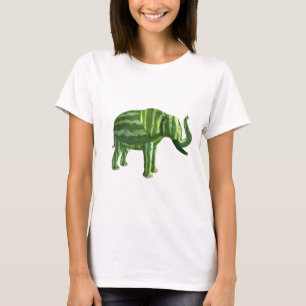 Elephant voor nationale watermeloendag t-shirt