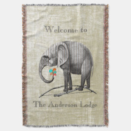  Elephant voor speciale padvinders Deken